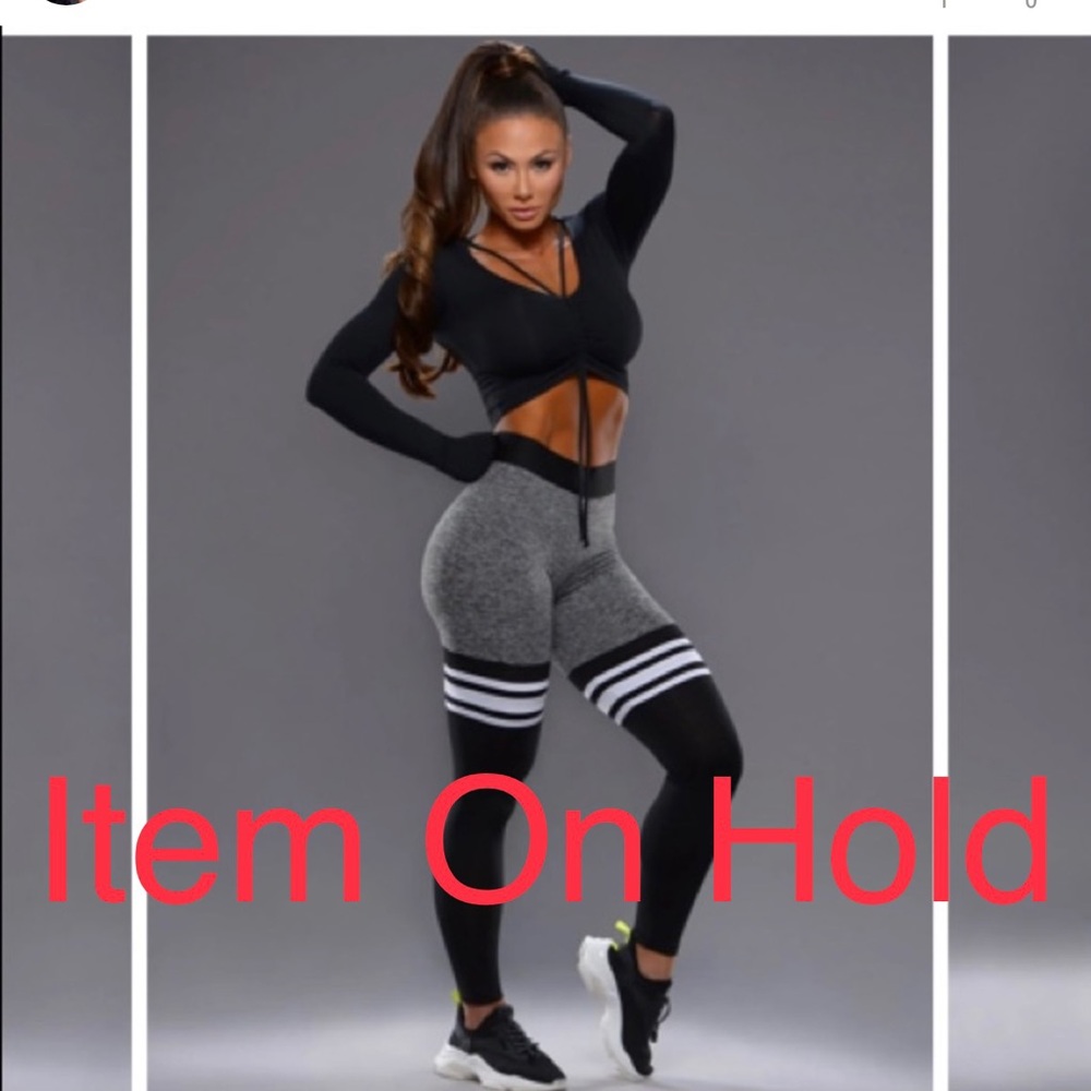 Bombshell Sportswear Thigh Highs in Pink